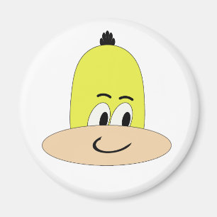 Ich bin Sveety, Funny Face Cartoon Magnet