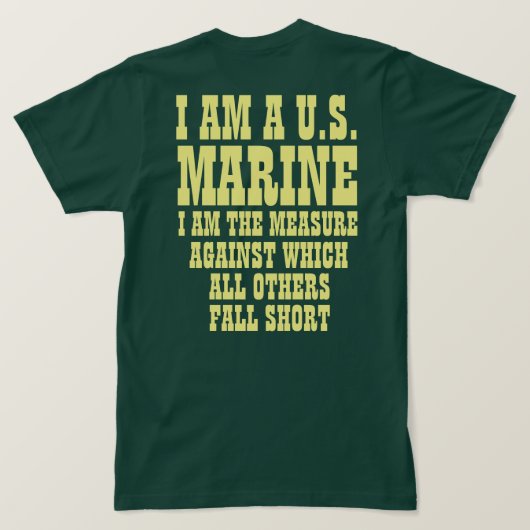 ICH BIN T - Shirt (Design Rückseite)