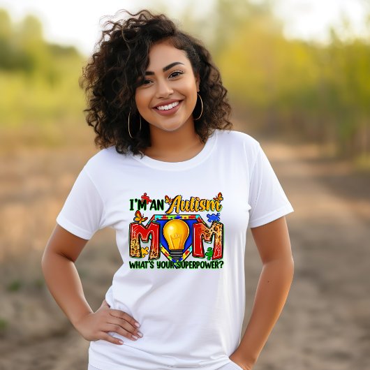 Ich bin T - Shirt einer Autismus-Mama