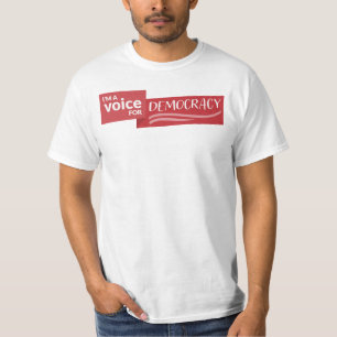 Ich bin T - Shirt für Demokratie
