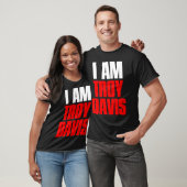 ICH BIN T - SHIRT TROJAS DAVIS (Unisex)