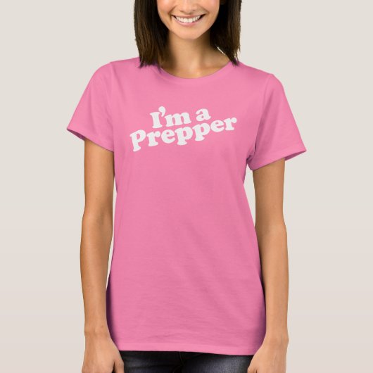 Ich bin T - Shirt von Prepper Women (Vorderseite)