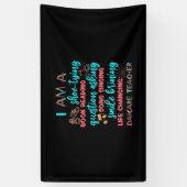 Ich bin Tageslehrer Banner (Vertikal)