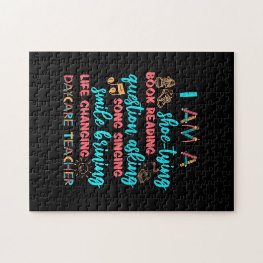 Ich bin Tageslehrer Puzzle (Horizontal)