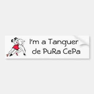 Ich bin Tanguero de Pura Cefa Autoaufkleber