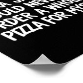 Ich bin Tanka Jahari, aber ich würde nie einen gan Poster (Ecke)