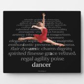 Ich bin Tänzerin Fotoplatte (Vorderseite)