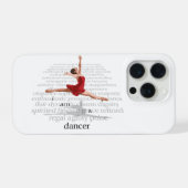 Ich bin Tänzerin iPhone Hülle (Rückseite (Horizontal))