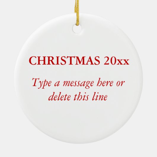 Ich bin Tänzerin Keramik Ornament (Hinten)