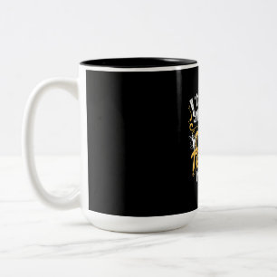 Ich bin Tanzlehrer Zweifarbige Tasse