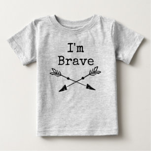 Ich bin tapfer baby t-shirt