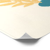 Ich bin tapfer - Kinder-Affirmations-Poster Poster (Ecke)