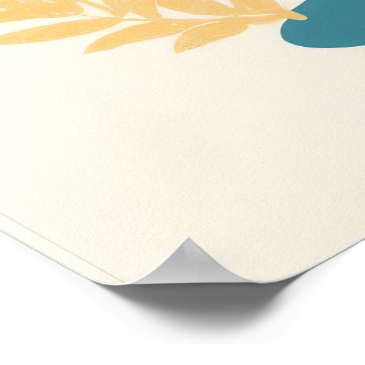 Ich bin tapfer - Kinder-Affirmations-Poster Poster (Ecke)