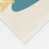 Ich bin tapfer - Kindernachweis Fleecedecke (Ecke)