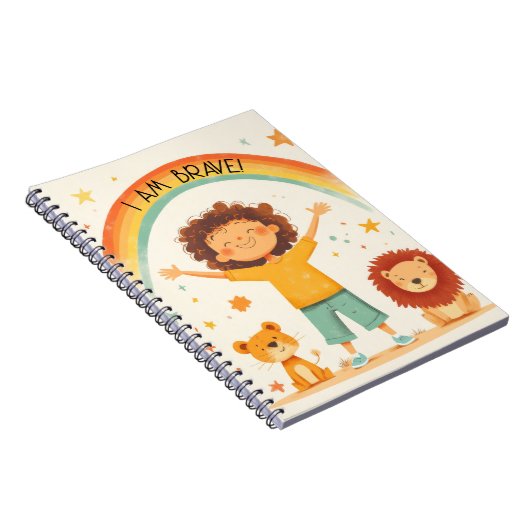 Ich bin tapfer - Kindernachweis Notizblock (Rechte Seite)