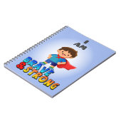 Ich bin tapfer notizblock (Linke Seite)