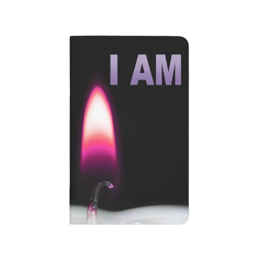 ICH BIN Taschen-Zeitschrift Taschennotizbuch (Vorderseite)