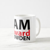 Ich bin Tasse Edward Snowden (VorderseiteRechts)