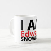 Ich bin Tasse Edward Snowden (Vorderseite Links)