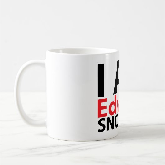 Ich bin Tasse Edward Snowden (Links)