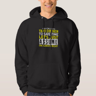 Ich bin Taxifahrer, ich fahre mit dem Auto Taxi Hoodie