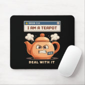 Ich bin Teekanne Mousepad (Mit Mouse)
