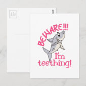 Ich bin Teething! Postkarte (Vorne/Hinten)