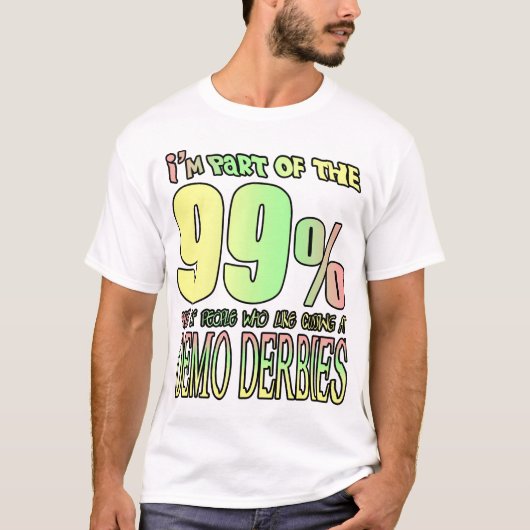 Ich bin Teil der 99% der Leute, die gerne reden... T-Shirt (Vorderseite)