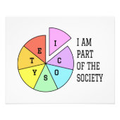Ich bin Teil der Gesellschaft Fotodruck (Vorne)