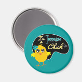 Ich bin Tennessee-Kick Magnet (Vorderseite/Rückseite)