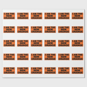 Ich bin The New Orange Geschenkpapier