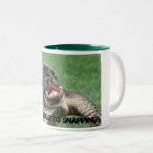 Ich bin thisclose zum Reißen! Zweifarbige Tasse (VorderseiteRechts)