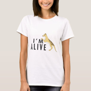 Ich bin - Thylacine lebendig T-Shirt