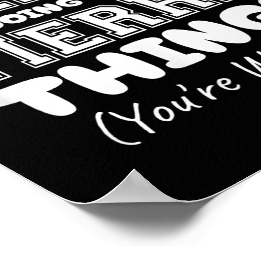 Ich bin Tierra hier und mache Phantastische Tierra Poster (Ecke)