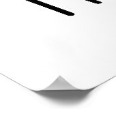 Ich bin Toast Funny Bread Pun Poster (Ecke)