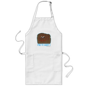 Ich bin Toast! humorvolle Schürze der Parodie
