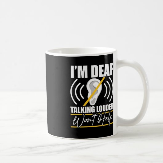 Ich bin tot. Das Gespräch mit Louder wird nicht he Kaffeetasse (Rechts)