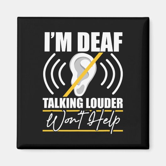 Ich bin tot. Das Gespräch mit Louder wird nicht he Magnet (Vorne)