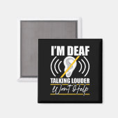 Ich bin tot. Das Gespräch mit Louder wird nicht he Magnet (Vorderseite/Rückseite)