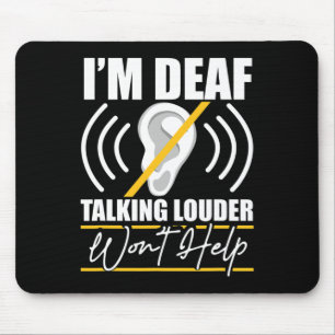 Ich bin tot. Das Gespräch mit Louder wird nicht he Mousepad