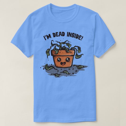 Ich bin tot im Inside T-Shirt (Design vorne)