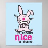Ich bin total nett poster (Vorne)