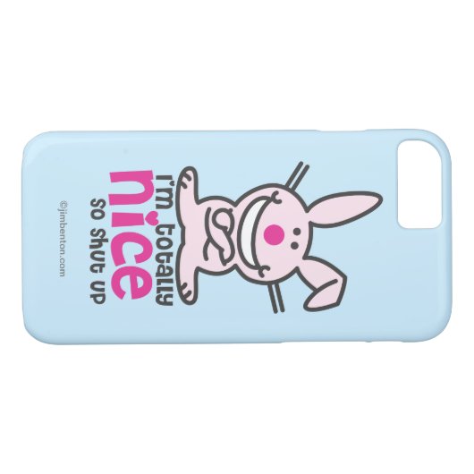 Ich bin total Nizza Case-Mate iPhone Hülle (Rückseite (Horizontal))