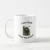 Ich bin Trägheit! Kaffeetasse (Links)