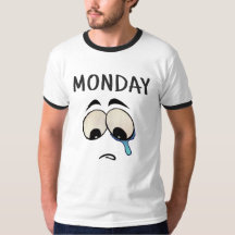 Ich bin traurig, dass Montag ist
