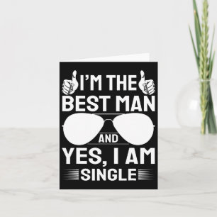 Ich bin Trauzeuge Hochzeit Trauzeuge Funny Bridal Karte