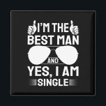 Ich bin Trauzeuge Hochzeit Trauzeuge Funny Bridal  Magnet<br><div class="desc">Ich bin Trauzeuge Hochzeit Trauzeuge Funny Bridal Bachelor Party</div>