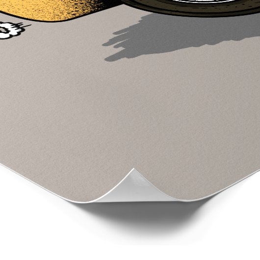 Ich bin Trippin' Poster (Ecke)