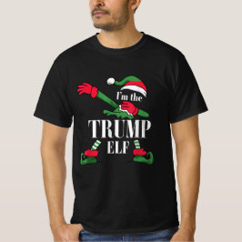 Ich bin Trump Elf Funny Donald Trump Weihnachten T-Shirt