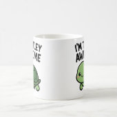 Ich bin Turtle-y Großartig Süße Schildkröte Pun Gr Kaffeetasse (Mittel)
